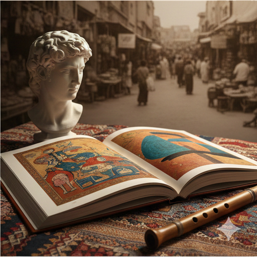 تولید و نشر آثار هنری و فرهنگی